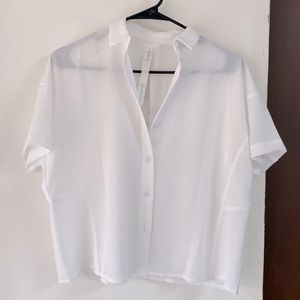 lululemon Full Day Ahead Short Sleeve top